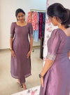 Trishana Golden Silk Fancy Kurti With Pant Wholesale Clothing Suppliers In India